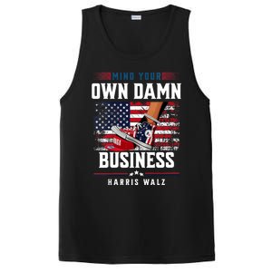 Stepping On Red Hat Mind Your Own Damn Business Harris Waltz PosiCharge Competitor Tank