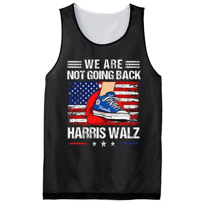 Stepping On Red Hat WeRe Not Going Back Harris Walz Mesh Reversible Basketball Jersey Tank