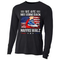 Stepping On Red Hat WeRe Not Going Back Harris Walz Cooling Performance Long Sleeve Crew