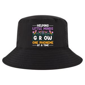 Science Of Reading Helping Little Minds Grow Phonics Meaningful Gift Cool Comfort Performance Bucket Hat