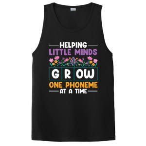 Science Of Reading Helping Little Minds Grow Phonics Meaningful Gift PosiCharge Competitor Tank