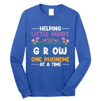 Science Of Reading Helping Little Minds Grow Phonics Meaningful Gift Long Sleeve Shirt