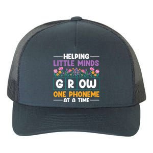 Science Of Reading Helping Little Minds Grow Phonics Meaningful Gift Yupoong Adult 5-Panel Trucker Hat