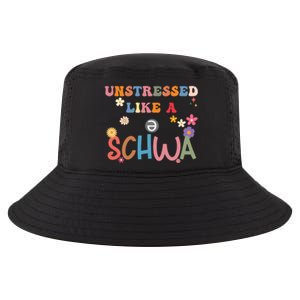 Science Of Reading I Want To Be A Schwa ItS Never Stressed Funny Gift Cool Comfort Performance Bucket Hat