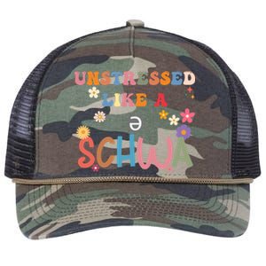 Science Of Reading I Want To Be A Schwa ItS Never Stressed Funny Gift Retro Rope Trucker Hat Cap