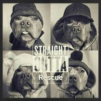 Straight Outta Rescue Pitbull Cool Comfort Performance Bucket Hat