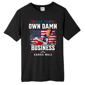 Stepping On Red Hat Mind Your Own Damn Business Harris Waltz Tall Fusion ChromaSoft Performance T-Shirt