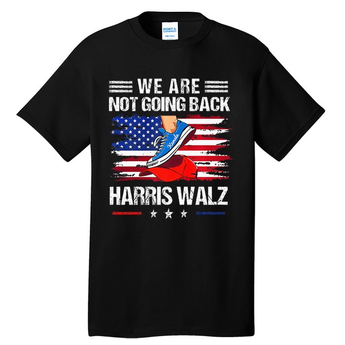 Stepping On Red Hat WeRe Not Going Back Harris Waltz Premium Tall T-Shirt