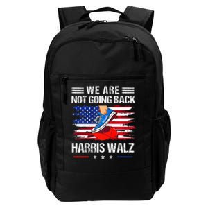 Stepping On Red Hat WeRe Not Going Back Harris Waltz Premium Daily Commute Backpack