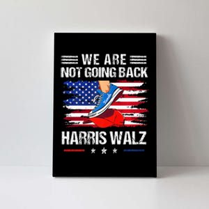 Stepping On Red Hat WeRe Not Going Back Harris Waltz Premium Canvas