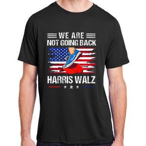 Stepping On Red Hat WeRe Not Going Back Harris Waltz Premium Adult ChromaSoft Performance T-Shirt