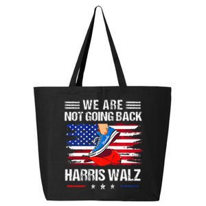 Stepping On Red Hat WeRe Not Going Back Harris Waltz Premium 25L Jumbo Tote