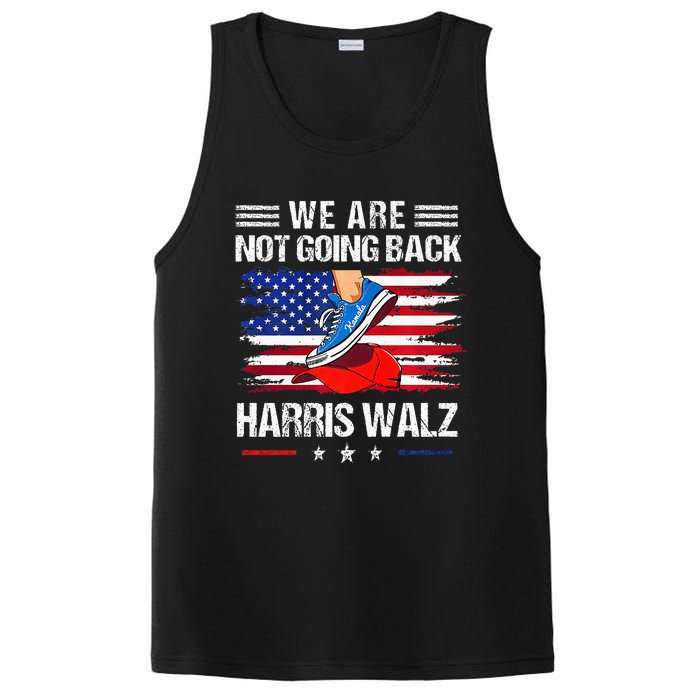 Stepping On Red Hat WeRe Not Going Back Harris Waltz Premium PosiCharge Competitor Tank