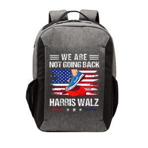 Stepping On Red Hat WeRe Not Going Back Harris Waltz Premium Vector Backpack