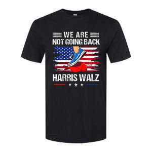 Stepping On Red Hat WeRe Not Going Back Harris Waltz Premium Softstyle CVC T-Shirt