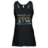 Science Of Reading Helping A Little Minds Grow Phonics Women Ladies Essential Flowy Tank