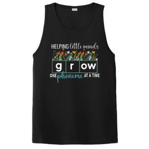 Science Of Reading Helping A Little Minds Grow Phonics Women PosiCharge Competitor Tank