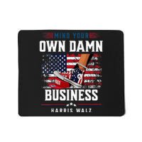 Stepping On Red Hat Mind Your Own Damn Business Harris Waltz Mousepad