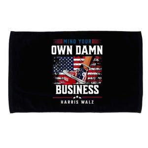 Stepping On Red Hat Mind Your Own Damn Business Harris Waltz Microfiber Hand Towel