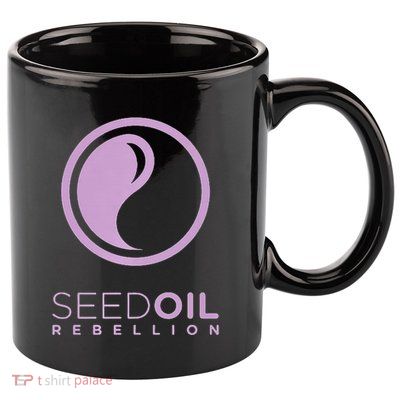 Seed Oil Rebellion merch  11oz C Handle Ceramic Mug