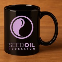 Seed Oil Rebellion merch  11oz C Handle Ceramic Mug