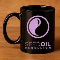 Seed Oil Rebellion merch  11oz C Handle Ceramic Mug