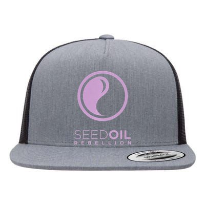 Seed Oil Rebellion merch  Flat Bill Trucker Hat