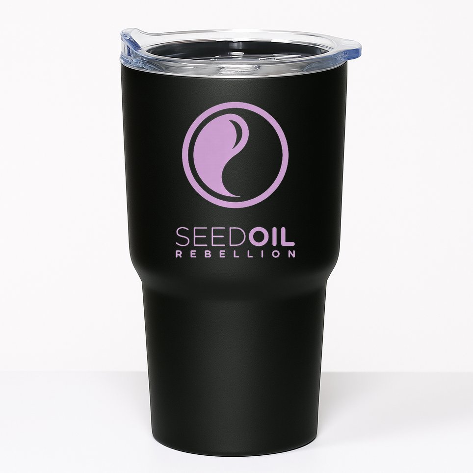 Seed Oil Rebellion merch  Tumbler