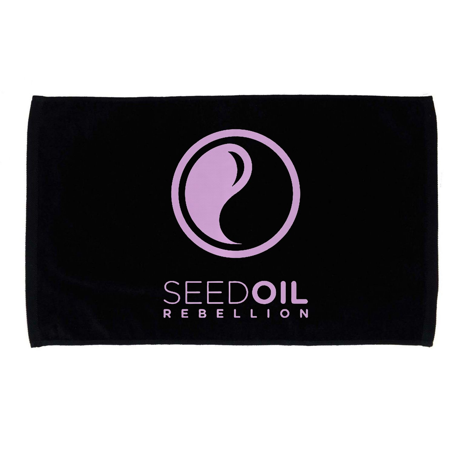 Seed Oil Rebellion merch  Microfiber Hand Towel