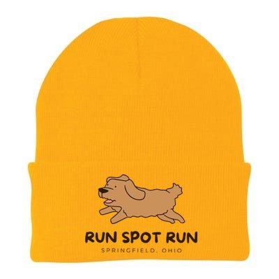 Springfield Ohio Run Spot Run Knit Cap Winter Beanie