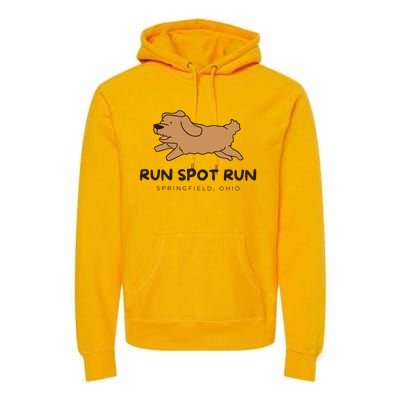 Springfield Ohio Run Spot Run Premium Hoodie