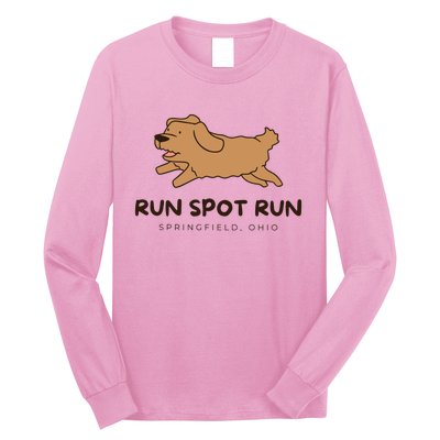 Springfield Ohio Run Spot Run Long Sleeve Shirt