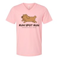 Springfield Ohio Run Spot Run V-Neck T-Shirt