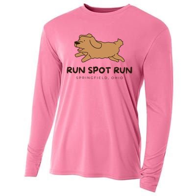 Springfield Ohio Run Spot Run Cooling Performance Long Sleeve Crew