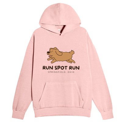 Springfield Ohio Run Spot Run Urban Pullover Hoodie