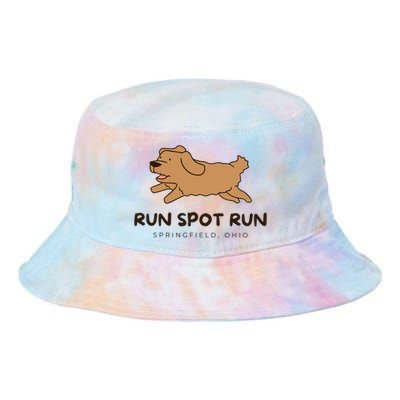 Springfield Ohio Run Spot Run Tie Dye Newport Bucket Hat