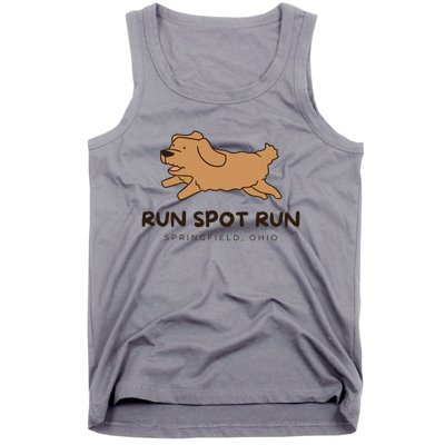 Springfield Ohio Run Spot Run Tank Top