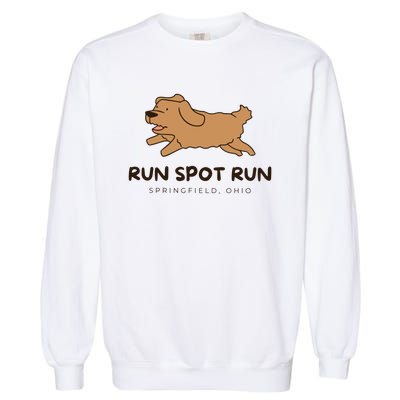 Springfield Ohio Run Spot Run Garment-Dyed Sweatshirt