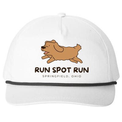 Springfield Ohio Run Spot Run Snapback Five-Panel Rope Hat