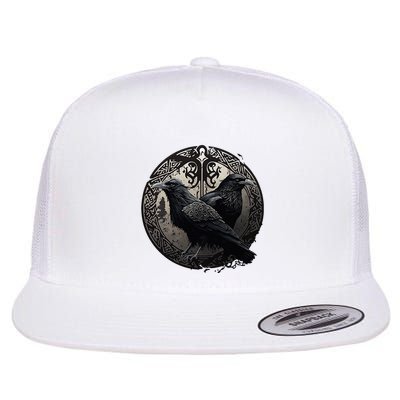 Scandinavian Odin R.A.V.E.N.S Flat Bill Trucker Hat