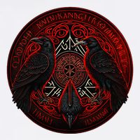 Scandinavian Odin R.A.V.E.N.S Wool Snapback Cap