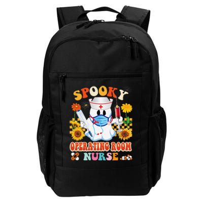 Spooky Operating Room Nurse Halloween Ghost Stethoscope Daily Commute Backpack