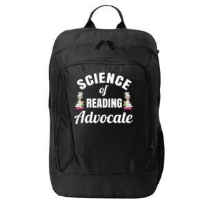 Science Of Reading Advocate Teacher Parent Literacy Funny Gift City Backpack