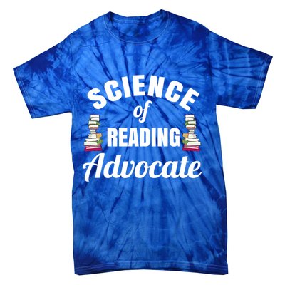 Science Of Reading Advocate Teacher Parent Literacy Funny Gift Tie-Dye T-Shirt