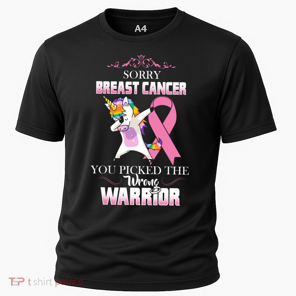 Sorry Breast Cancer You Picked The Wrong Warrior Performance Shirt