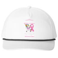 Sorry Breast Cancer You Picked The Wrong Warrior Snapback Five-Panel Rope Hat