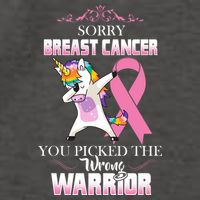 Sorry Breast Cancer You Picked The Wrong Warrior Vector Backpack