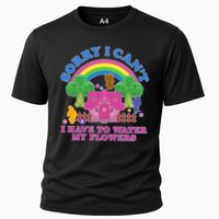 Sorry I Can't I Have To Water My Flowers Cooling Performance Crew T-Shirt