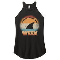Sorry I Can't It's Shark Week Women's Perfect Tri Rocker Tank