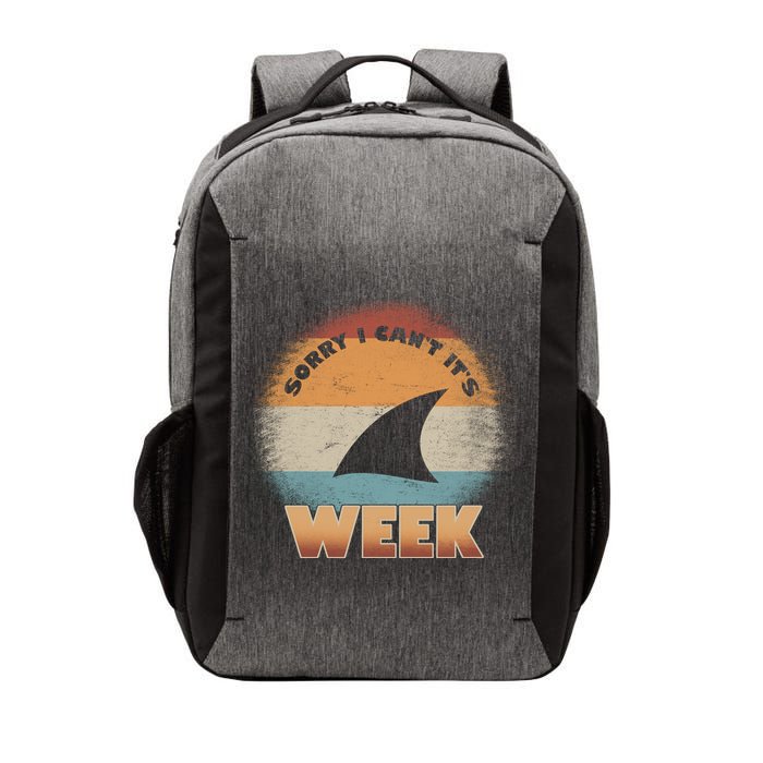 Sorry I Can't It's Shark Week Vector Backpack